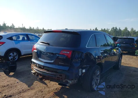 2013 Acura Mdx Advance Package z USA, uszkodzony, nr VIN 2HNYD2H83DH521786